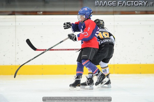 2012-01-14 Chiasso 0064 Hockey Milano Rossoblu U9-Lugano - Andrea Fornasetti
